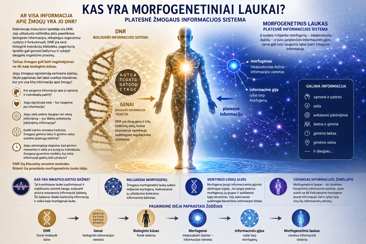 Kas yra morfogenetiniai laukai?